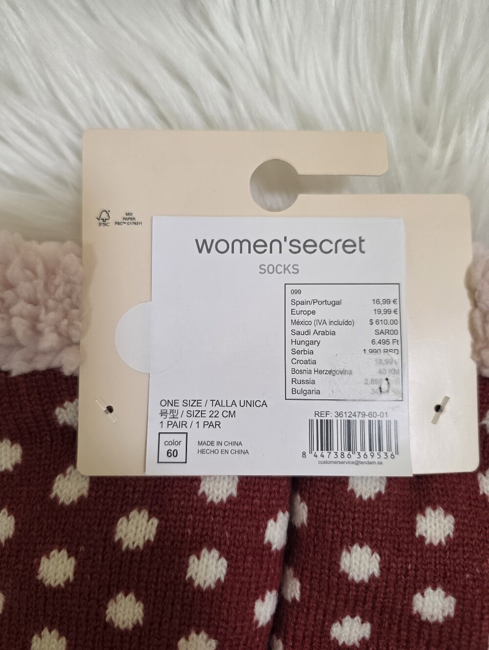 New Mafalda Women'secret Winter Socks - Picture 5 of 7